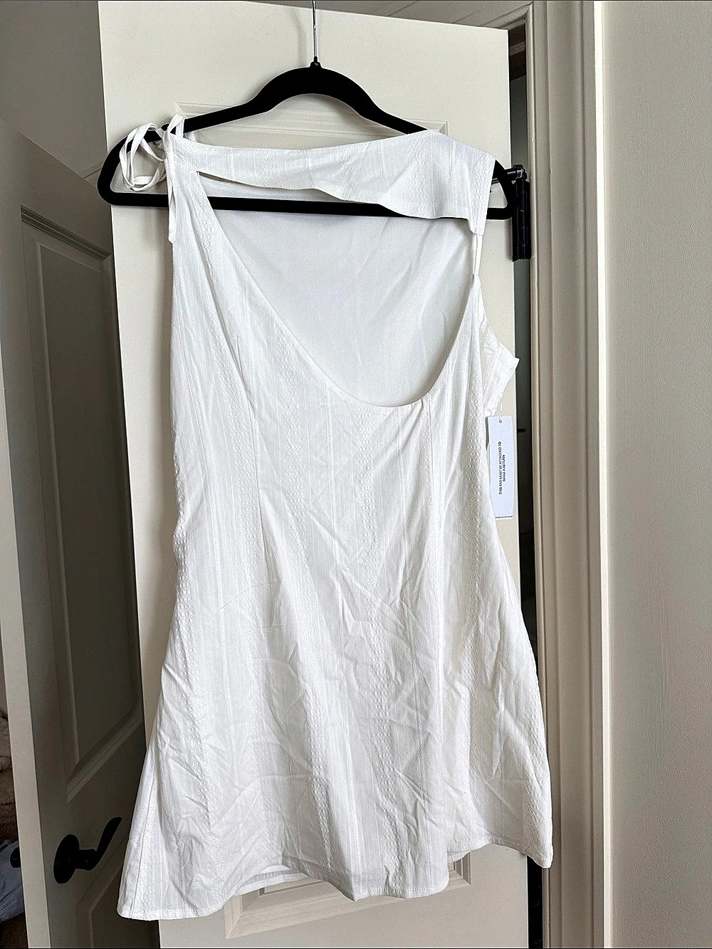 Princess Polly Brigetta Cowl Neck Mini Dress White - Picture 2 of 2
